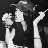 女生抽烟喝酒颓废风格头像合集 共21张