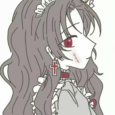 26张高清病娇风动漫女生头像 氛围感拉满