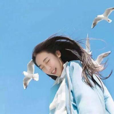 12张高清蓝色系清纯女生头像 氛围感拉满