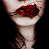 38张冷艳感拉满！高冷烈焰红唇女生QQ头像合集