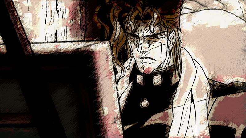 动漫壁纸：JOJO的奇妙冒险花京院典明1080P高清图