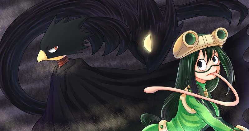 我的英雄学院 常暗踏阴 梅雨入间 高清动漫壁纸