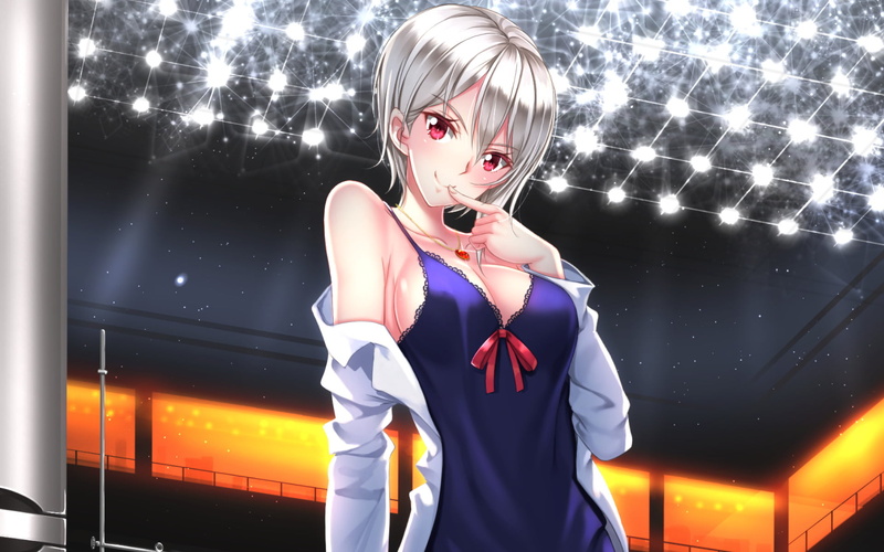 《食戟之灵》动漫女主爱丽丝绝美夜拍壁纸 氛围感拉满