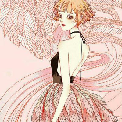 气质淡雅的漫画女生微信头像来啦！8张高清款直接存