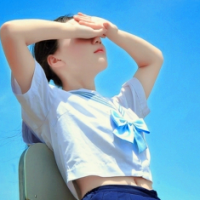 38张真实好看的初中女生头像合集 真人氛围感拉满