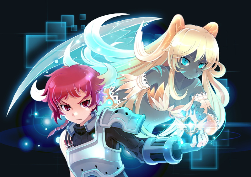 这款二次元奇幻MMO网游壁纸太绝了！