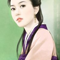 32张超绝手绘古风女生头像 氛围感拉满