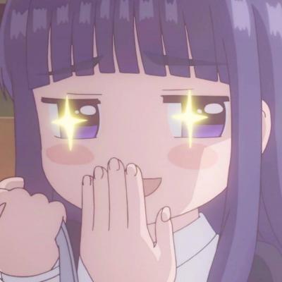 18张高清大眼圆脸卡通萌女生头像 适合当微信头像