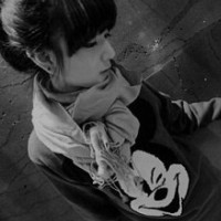 24张女生非主流黑白头像图合集