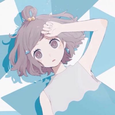 15张清新可爱的卡通少女头像合集
