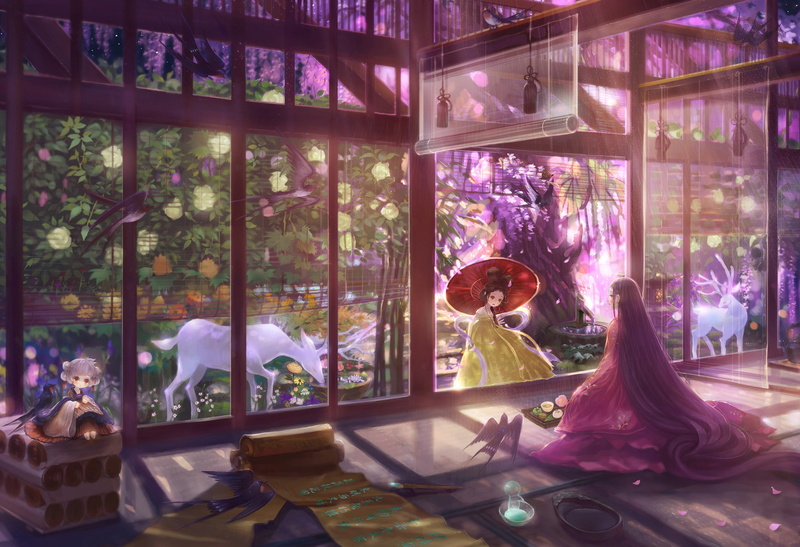 二次元氛围感壁纸分享