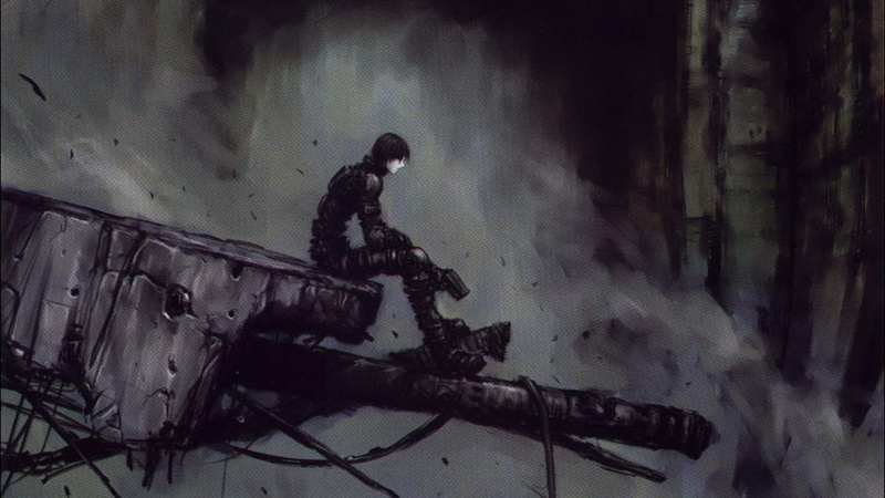 《Blame!》里的少女赛博格 720P高清手机壁纸