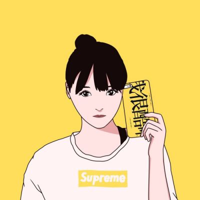 28张个性动漫女生微信头像 高清又好看