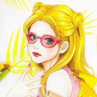 女生动漫粉红唇头像 11张软妹感拉满