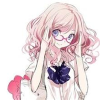 戴眼镜的可爱卡通女生头像合集 39款漫画风女头分享