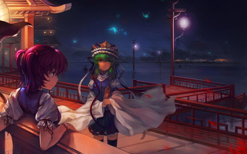 东方project主题壁纸推荐：小野冢小町高清同人图