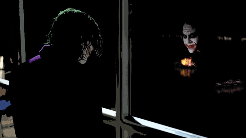 超燃！蝙蝠侠小丑暗黑骑士主题壁纸合集