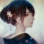 28张高清伤感风动漫女生头像 氛围感拉满