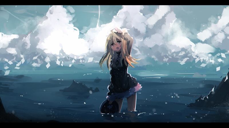 少女终末旅行金发少女壁纸