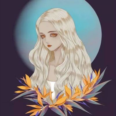 7张高清好看的女生高冷动漫头像合集