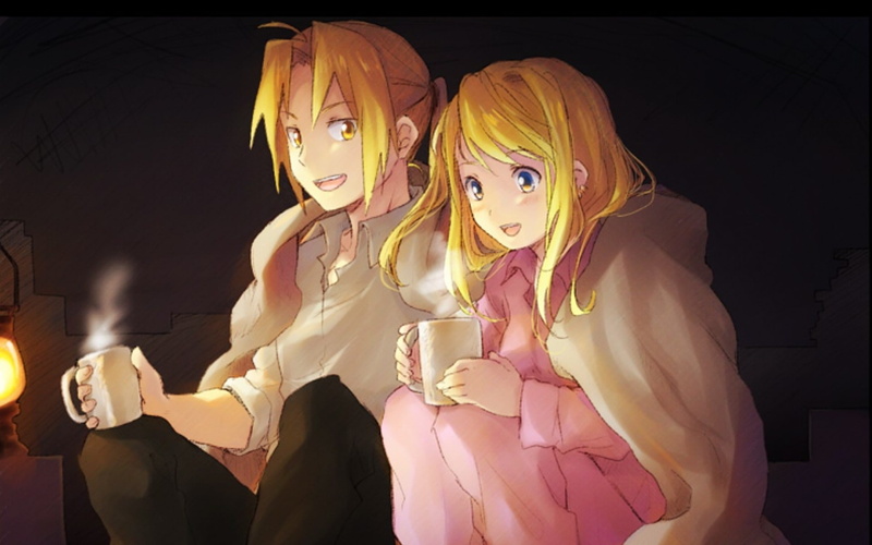 钢炼爱德华和温莉高清壁纸合集