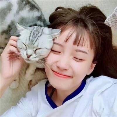 18张高清抱猫女生头像 温柔又治愈的微信头像合集
