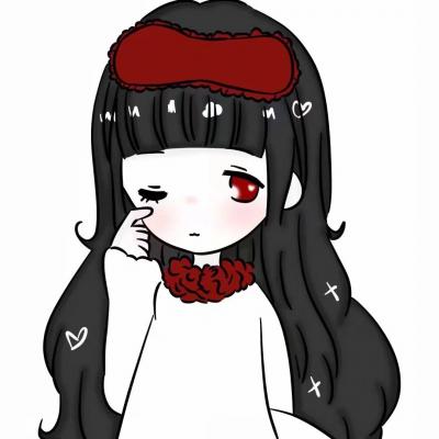 24张高清黑暗系病娇动漫女生头像 风格拉满的女头素材