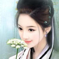 32张超绝手绘古风女生头像 氛围感拉满