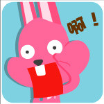 超萌大嘴兔表情包合集，聊天斗图必备