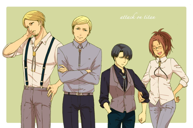 《进击的巨人》高人气角色1080P高清壁纸合集