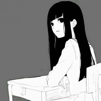女生专属！19张高清消极丧系动漫头像
