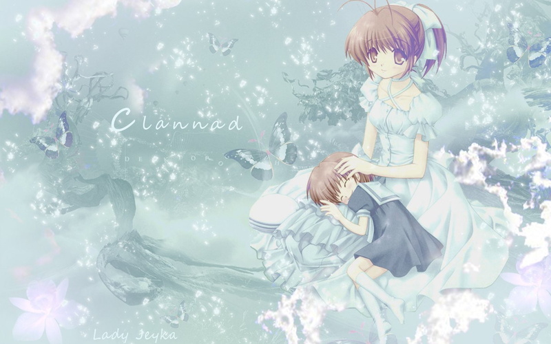 《Clannad》渚和小汐等角色高清壁纸合集