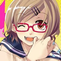 戴眼镜的可爱卡通女生头像合集 39款漫画风女头分享