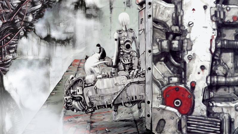 安利！这套《Blame!》赛博朋克壁纸真的戳中我了