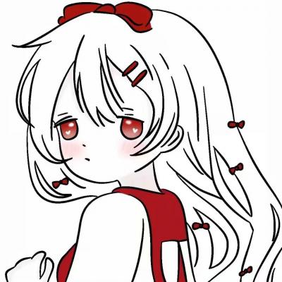 24张高清黑暗系病娇动漫女生头像 风格拉满的女头素材