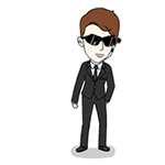 超实用！酷酷黑衣人QQ表情包合集