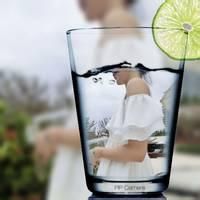 6张创意感拉满！柠檬杯里的女生头像合集