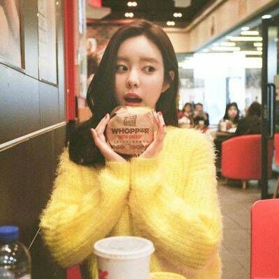 28张超萌吃货女生头像 软乎乎呆萌感拉满