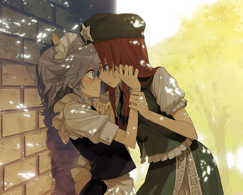 这组壁纸全是二次元同人创作 东方project 同人,兽耳娘 同人,恶搞人形艺术,家庭教师 角色同人