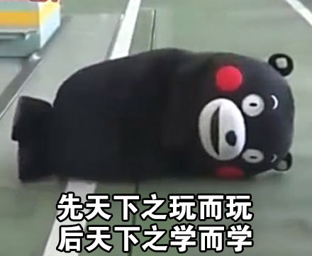 把《关雎》改成摆烂宣言？这套熊本熊表情包太懂摸鱼了