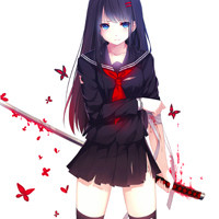 校园风二次元制服女生头像合集 42张高清头像任你挑