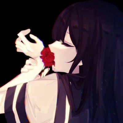 女生专属！19张高清消极丧系动漫头像