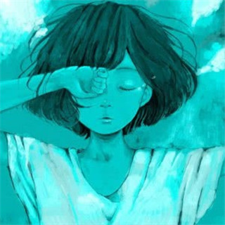 37张高清丧系动漫女生伤感头像合集