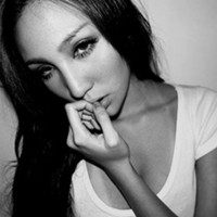 31张好看的社会女生非主流黑白头像