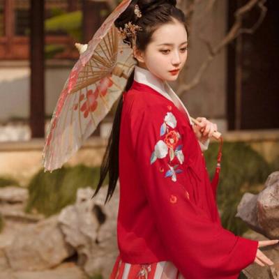 21张高清红衣忧伤古风女生头像 氛围感拉满