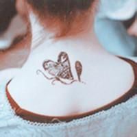 女生部位纹身头像合集！17张好看的女生身体纹身头像精选