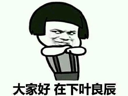 叶良辰经典梗表情包合集