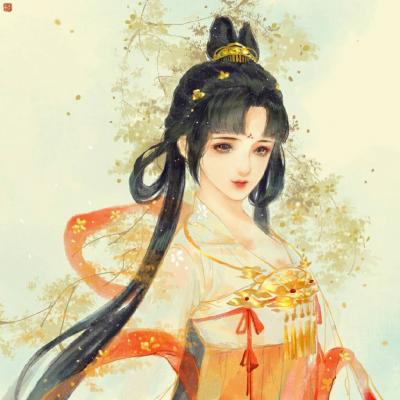 19张高清唯美古风女生动漫头像，氛围感拉满