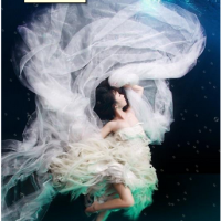 氛围感拉满！23张水中穿婚纱的女生头像合集