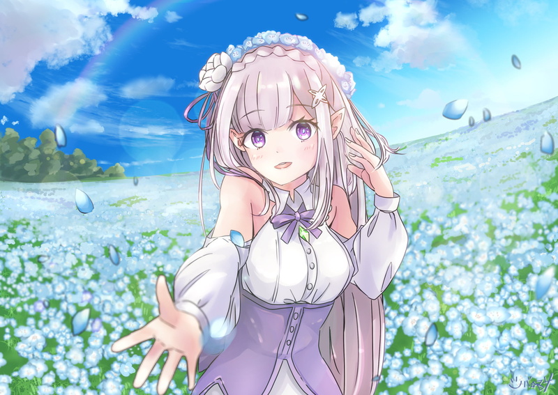 《Re：从零开始的异世界生活》OVA冰结之绊 爱蜜莉雅&碧翠丝高清壁纸合集